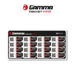 Gamma Gamma Racket Info, 16 QR Sticker Professiona